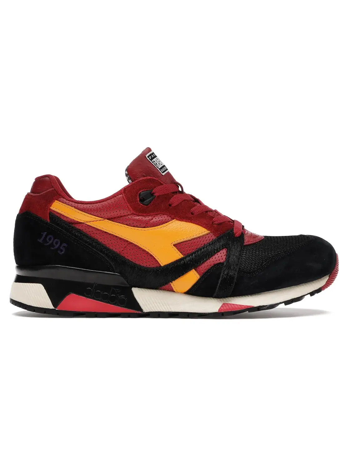 Мужские кроссовки Lifestyle Diadora N9000 Packer Raekwon Only Built 4 Cuban Linx — изображение 1 из 4, красный/черный/желтый