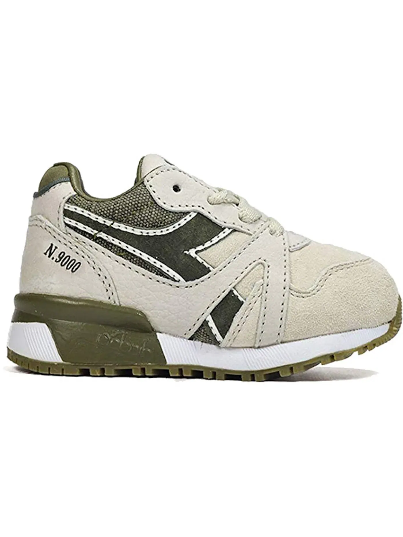 Детские кроссовки для мальчиков с принтом Diadora N9000 x Bait x Dreamworks Shrek Copa — изображение 1 из 1, серый