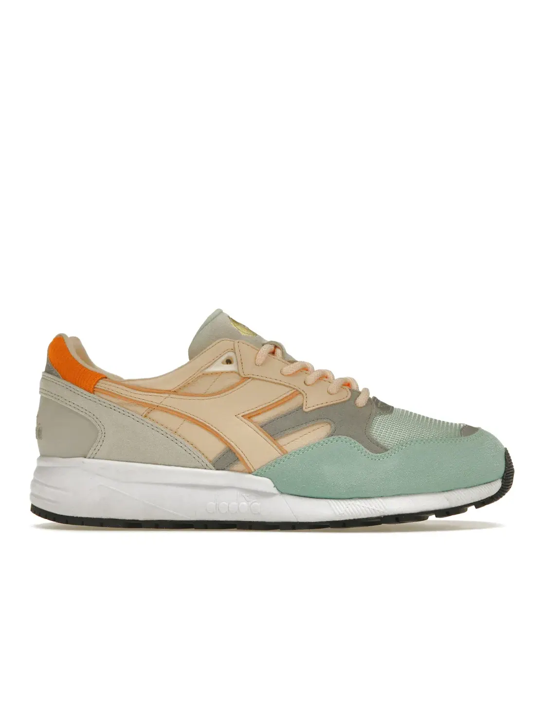 Мужские кроссовки Lifestyle Diadora N9002 Highsnobiety — изображение 1 из 4, зеленый/розовый