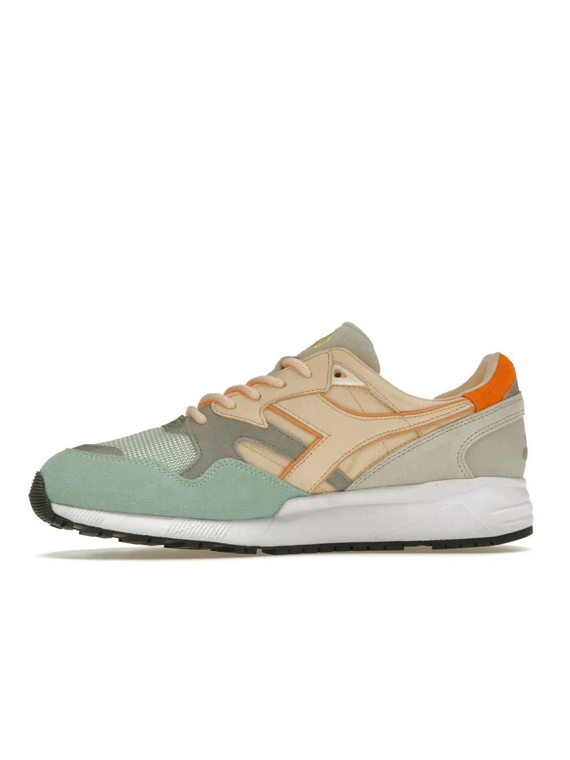 Мужские кроссовки Lifestyle Diadora N9002 Highsnobiety — изображение 3 из 4, зеленый/розовый