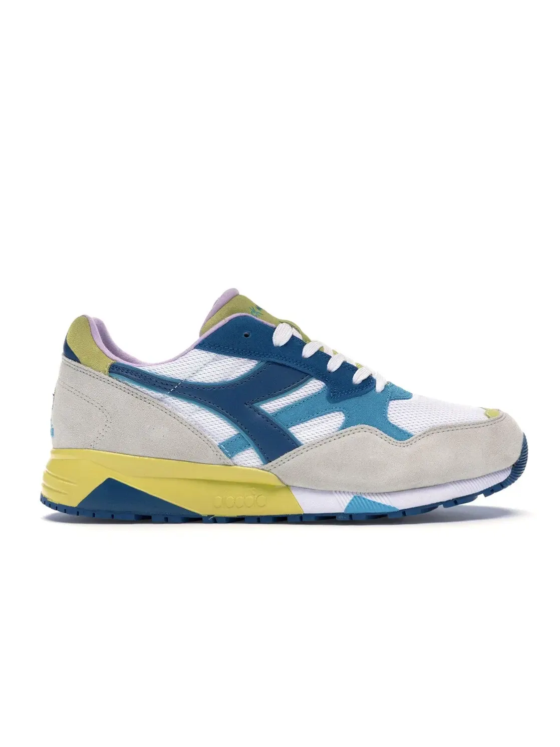 Мужские кроссовки Lifestyle Diadora N902 — изображение 1 из 4, белый/синий-желтый