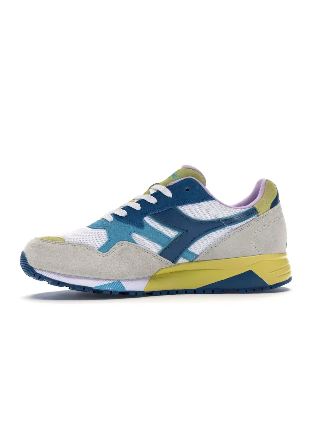 Мужские кроссовки Lifestyle Diadora N902 — изображение 3 из 4, белый/синий-желтый