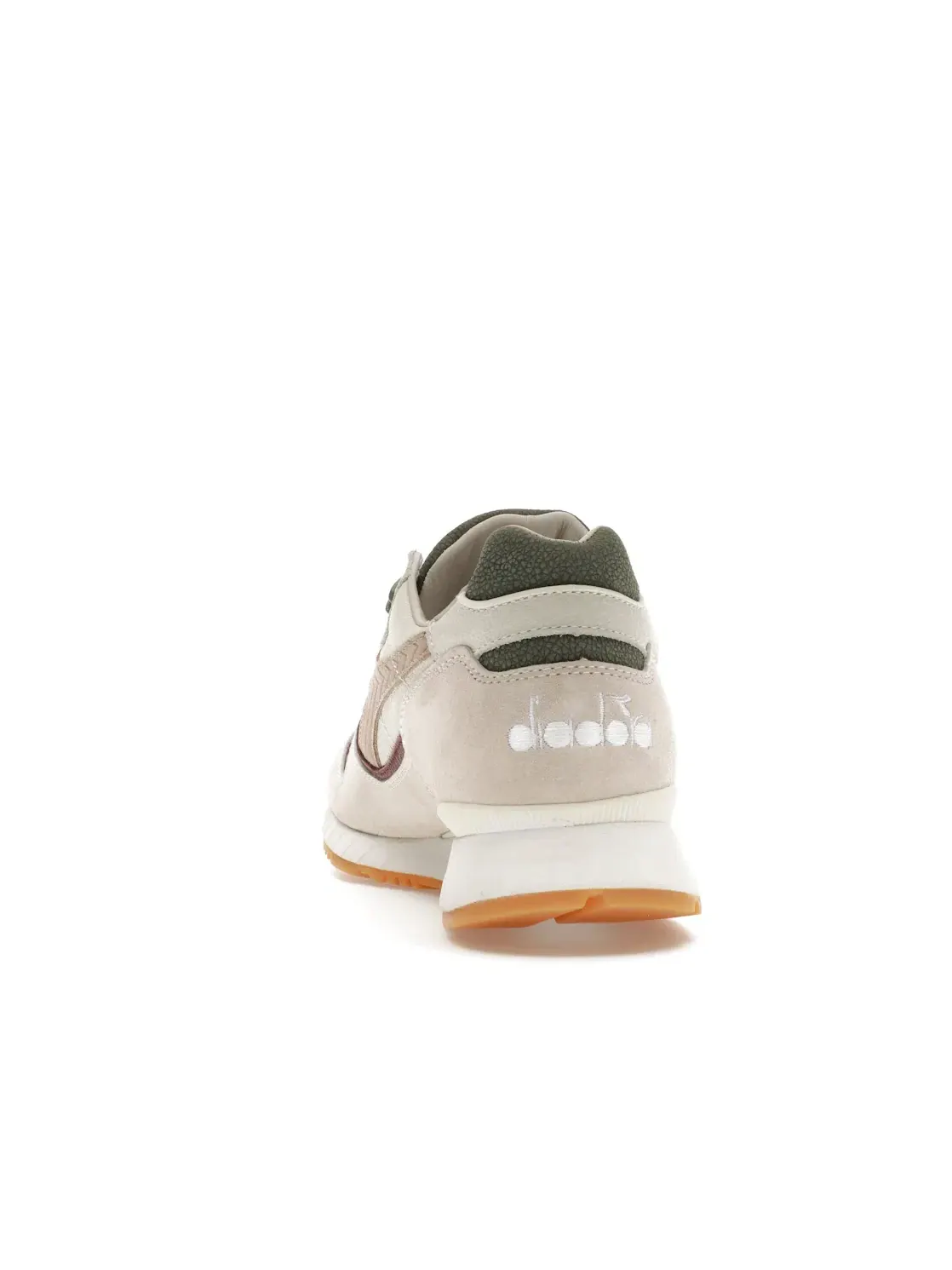 Мужские кроссовки с замшевыми вставками Diadora RF7000 Ronnie Fieg Primo — изображение 4 из 4, белый-зеленый