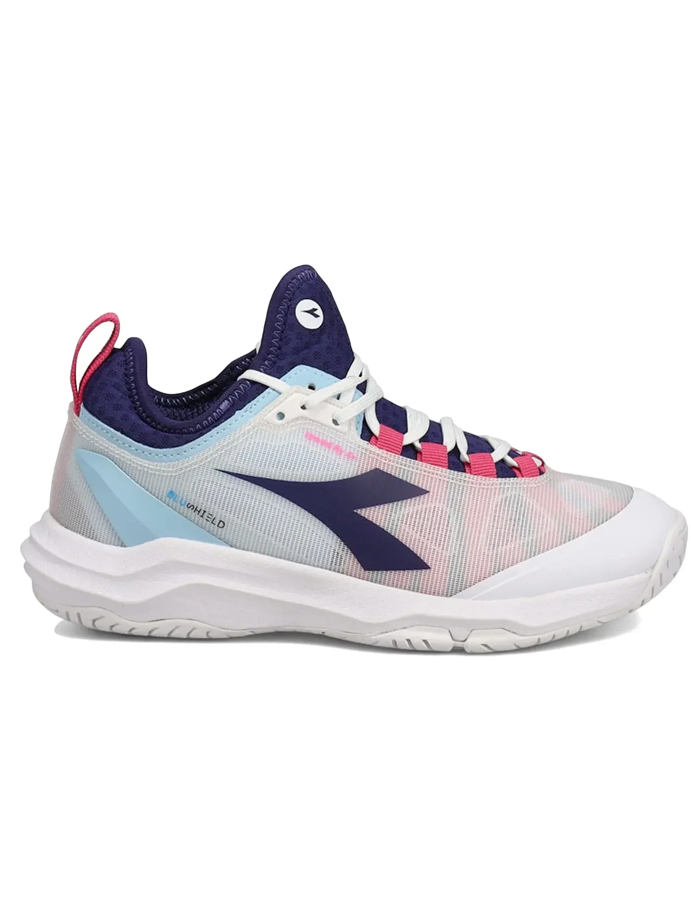 Женские кроссовки для бега Diadora Speed Blushield Fly 4 + AG — изображение 1 из 1, белый розовый