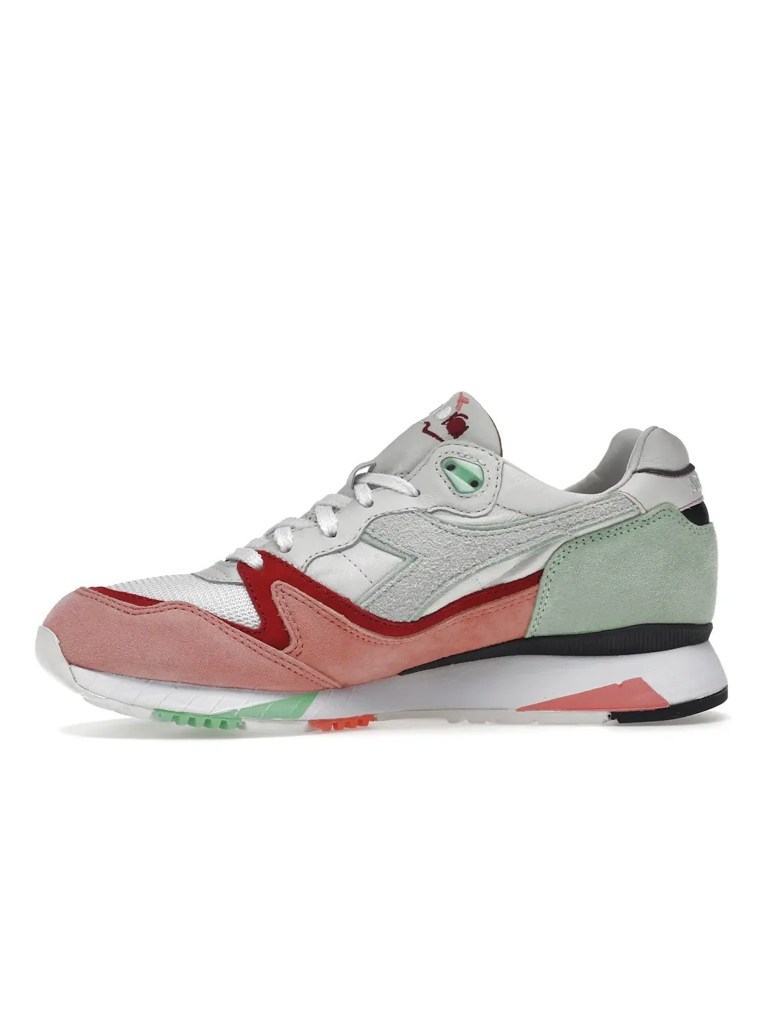 Мужские кроссовки Lifestyle Diadora V7000 — изображение 3 из 4, белый/зеленый
