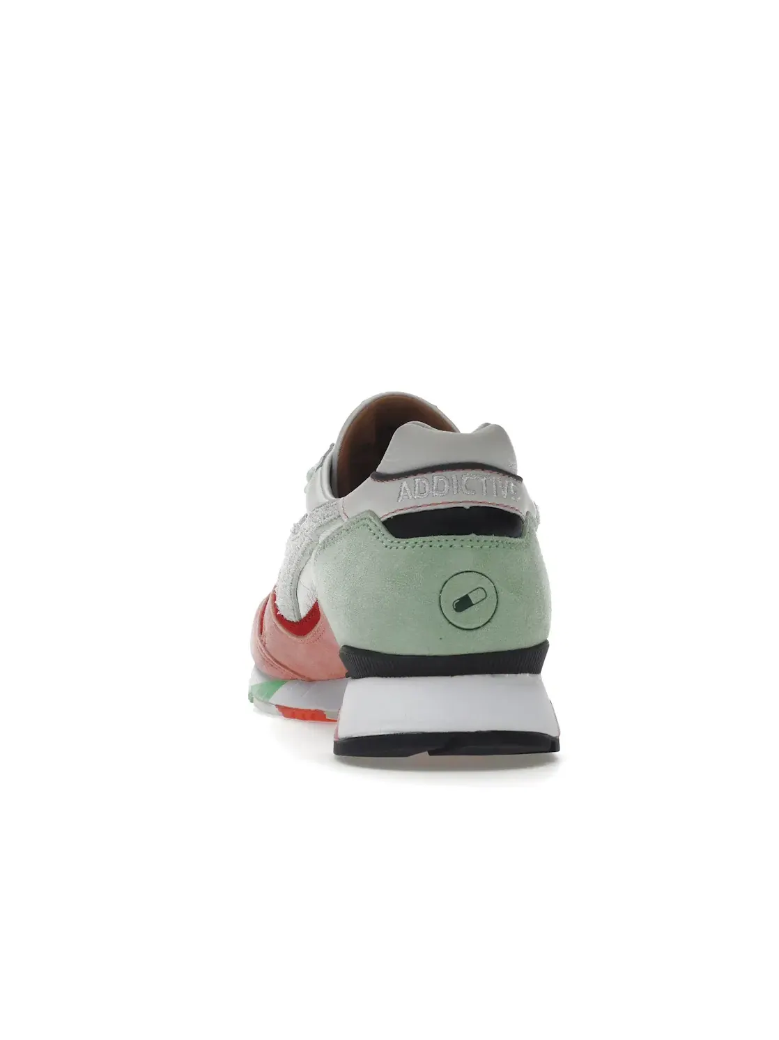 Мужские кроссовки Lifestyle Diadora V7000 — изображение 4 из 4, белый/зеленый