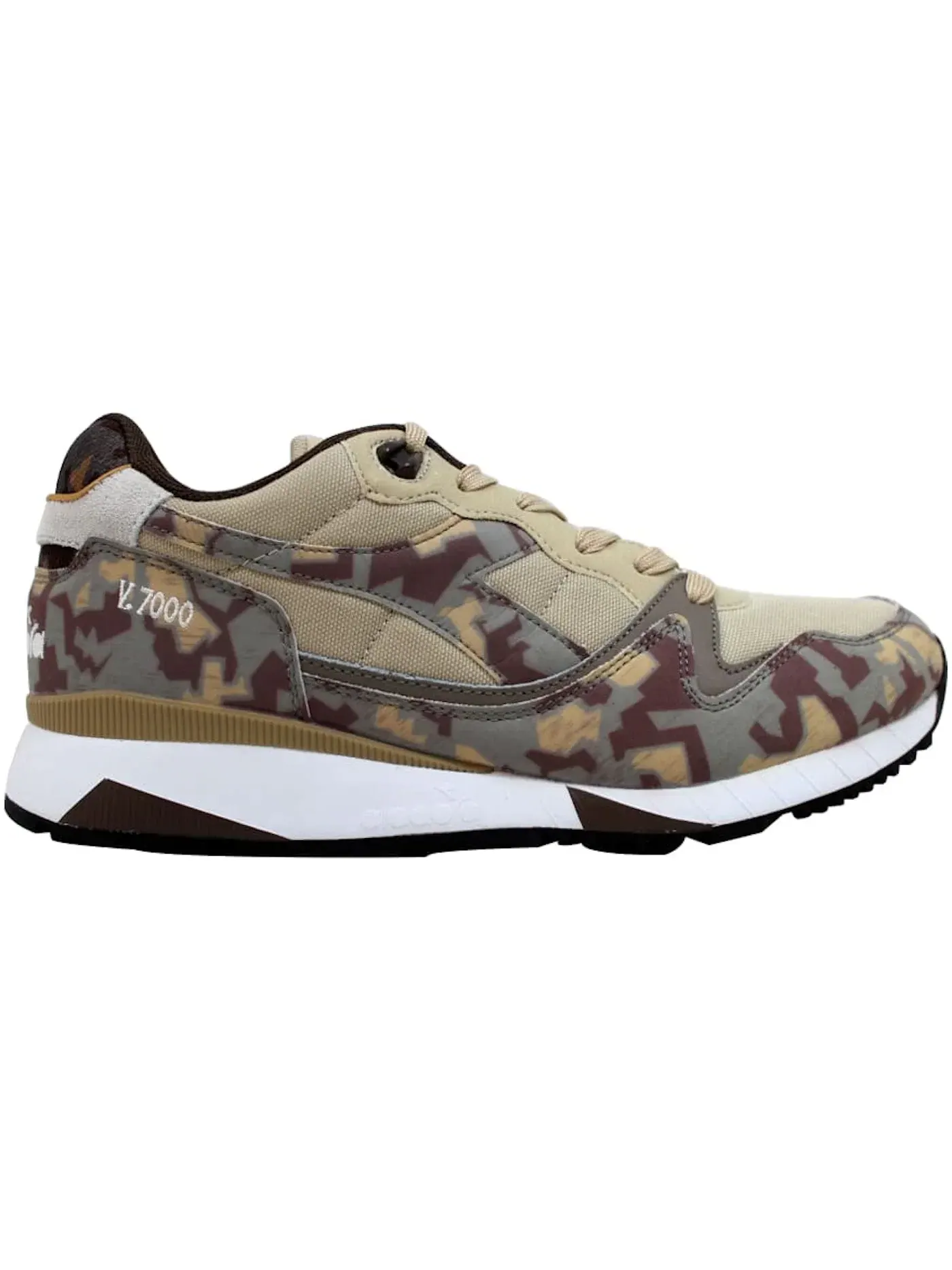 Мужские кроссовки Lifestyle Diadora V7000 Camo — изображение 1 из 1, бежевый