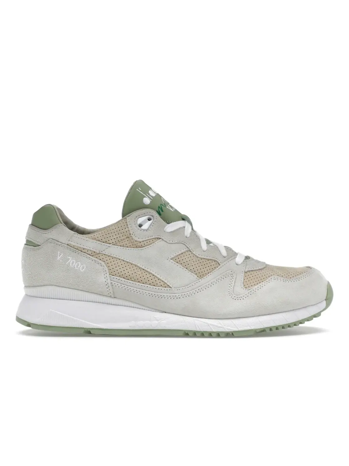 Мужские кроссовки Lifestyle Diadora V7000 — изображение 1 из 4, серый/зеленый