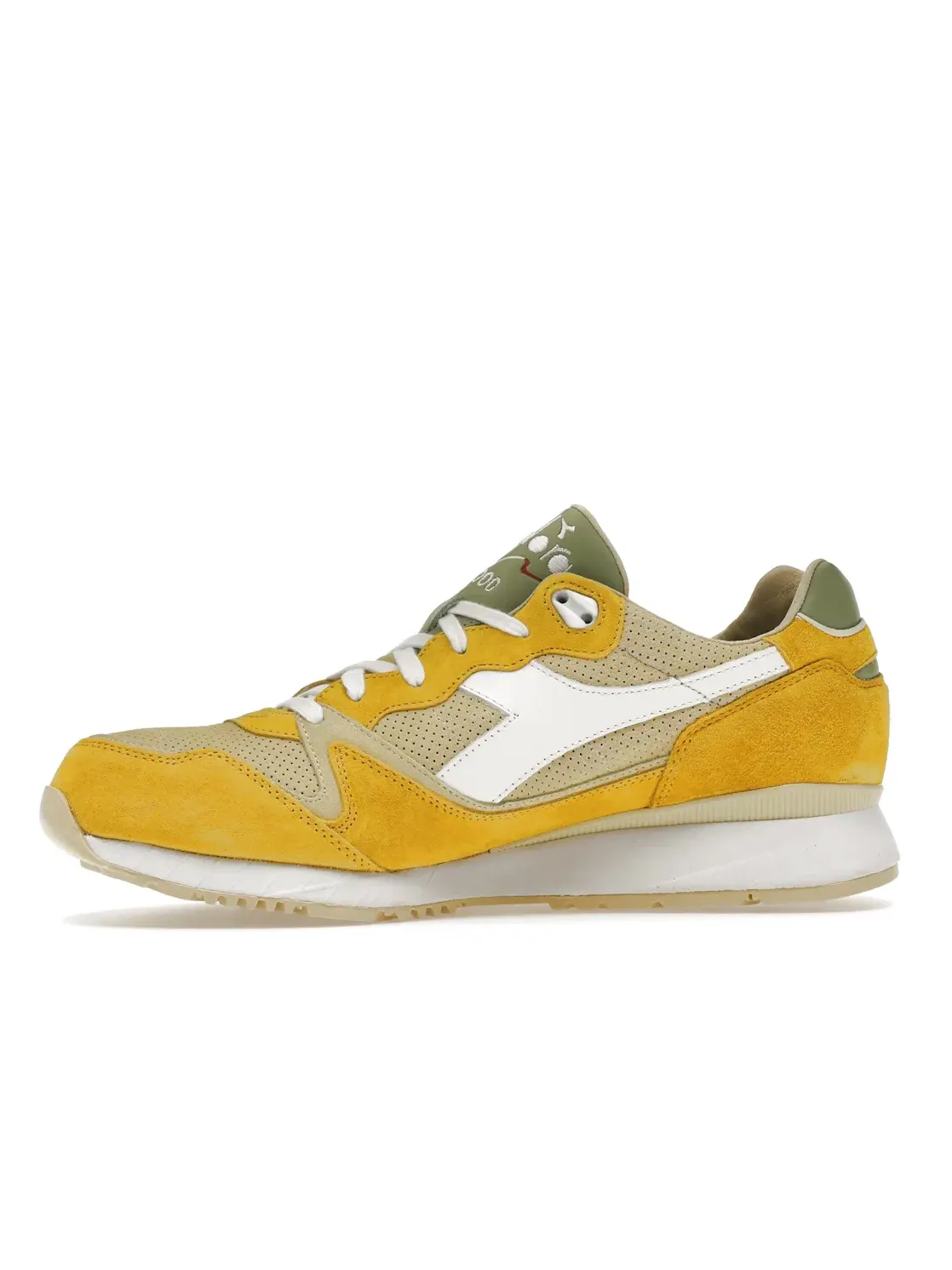 Мужские кроссовки Lifestyle V7000 Diadora — изображение 3 из 4, желтый/зеленый
