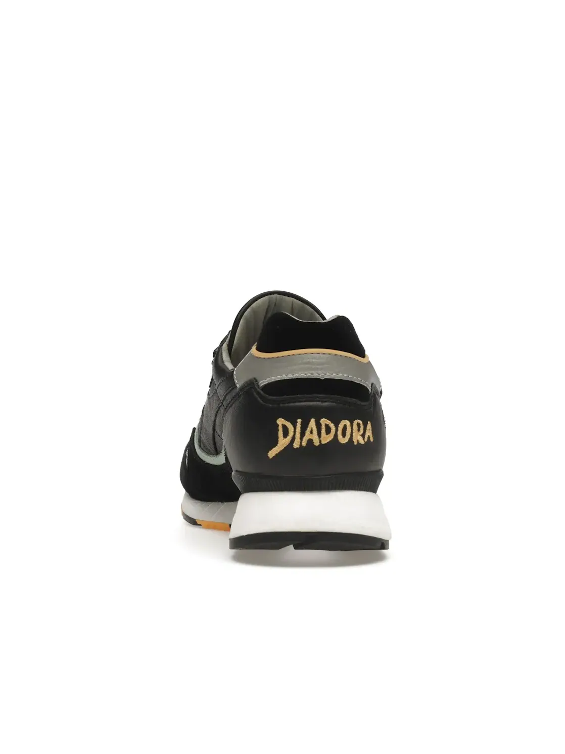 Мужские кроссовки Lifestyle Diadora V7000 — изображение 4 из 4, черный/синий-золотистый