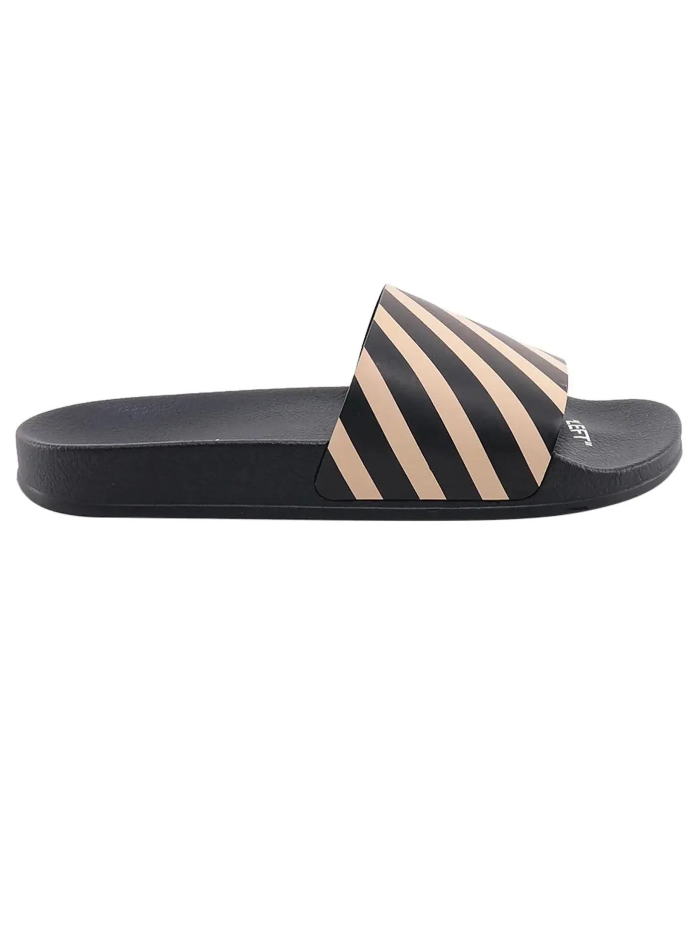 Мужские сланцы OFF-WHITE Diag Slider OFF-WHITE — изображение 1 из 1, черный/бежевый