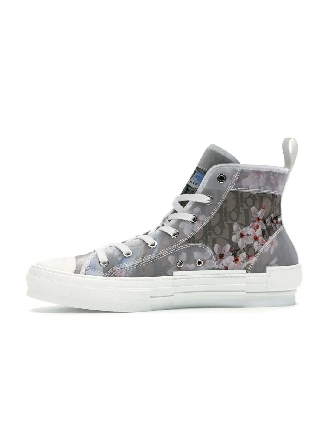 Мужские кроссовки Dior B23 High Canvas Sorayama Dinosaur Dior — изображение 3 из 4, коричневый