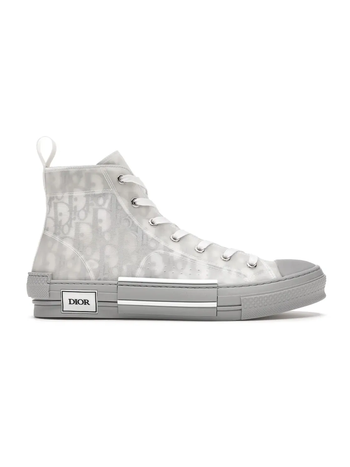 Мужские кроссовки Dior B23 High Grey/White — изображение 1 из 4