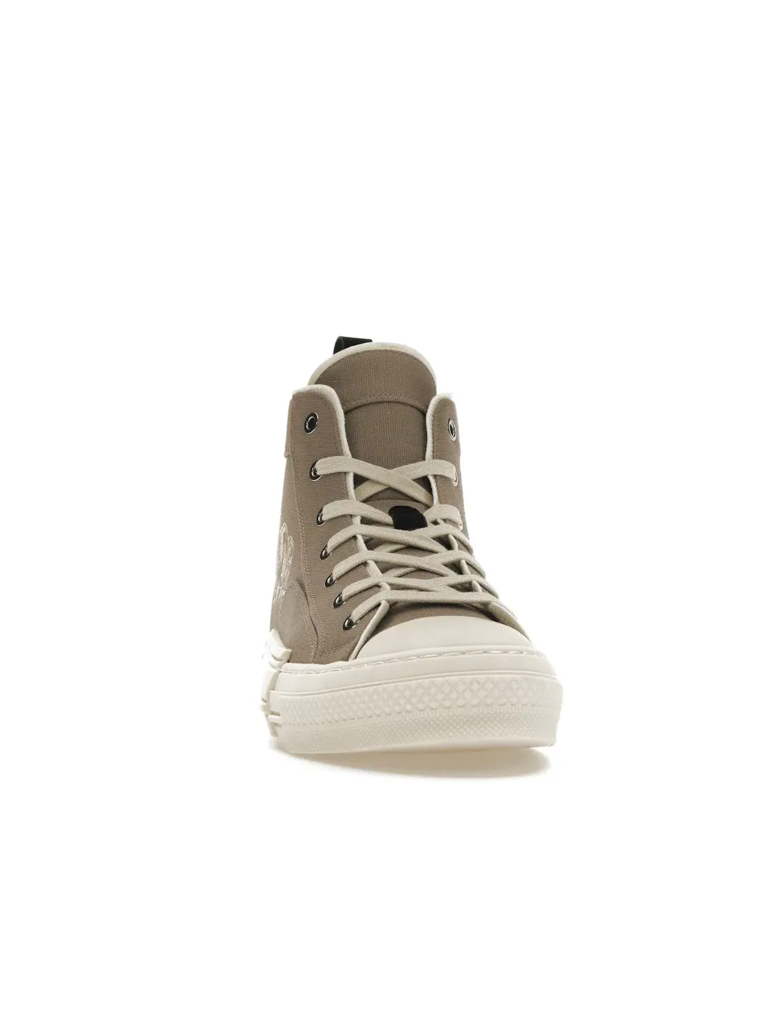 Мужские кроссовки высокие с принтом Dior B23 High Top Dior — изображение 2 из 4, бежевый