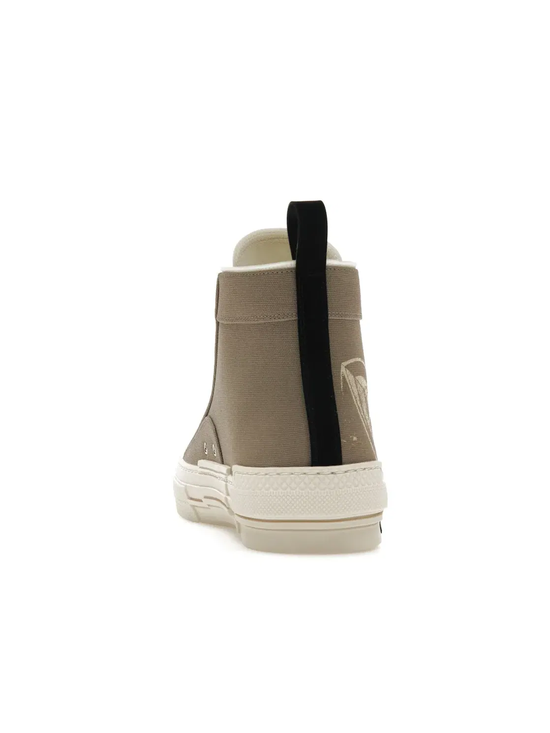 Мужские кроссовки высокие с принтом Dior B23 High Top Dior — изображение 4 из 4, бежевый