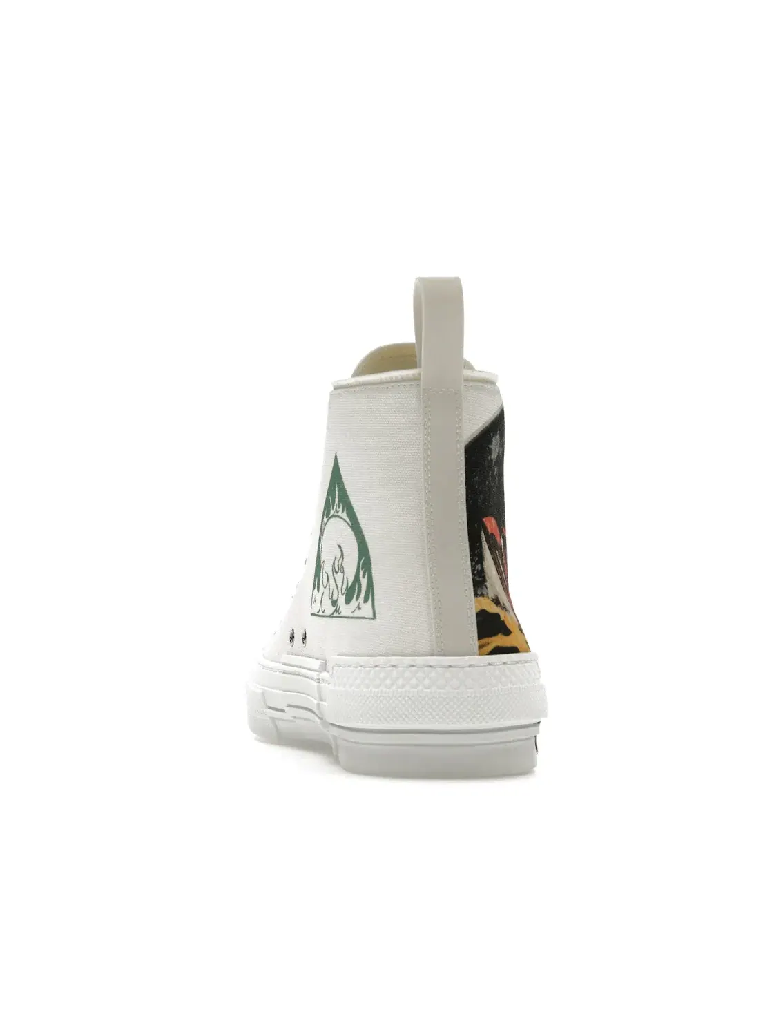 Мужские кроссовки с принтом Dior B23 High Top Dior — изображение 4 из 4, белый