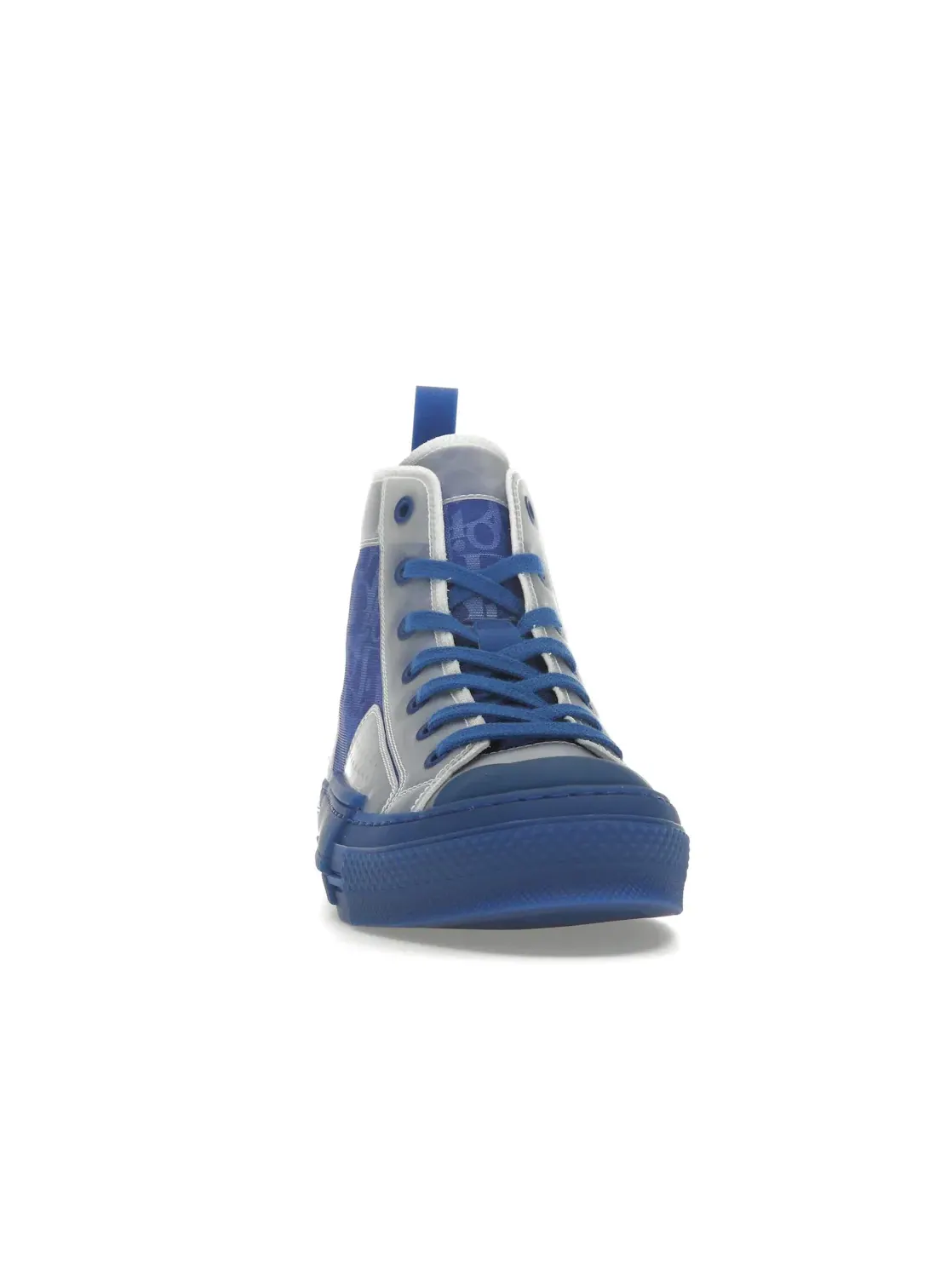 Мужские кроссовки с принтом Dior B23 High Top Dior — изображение 2 из 4, синий/синий