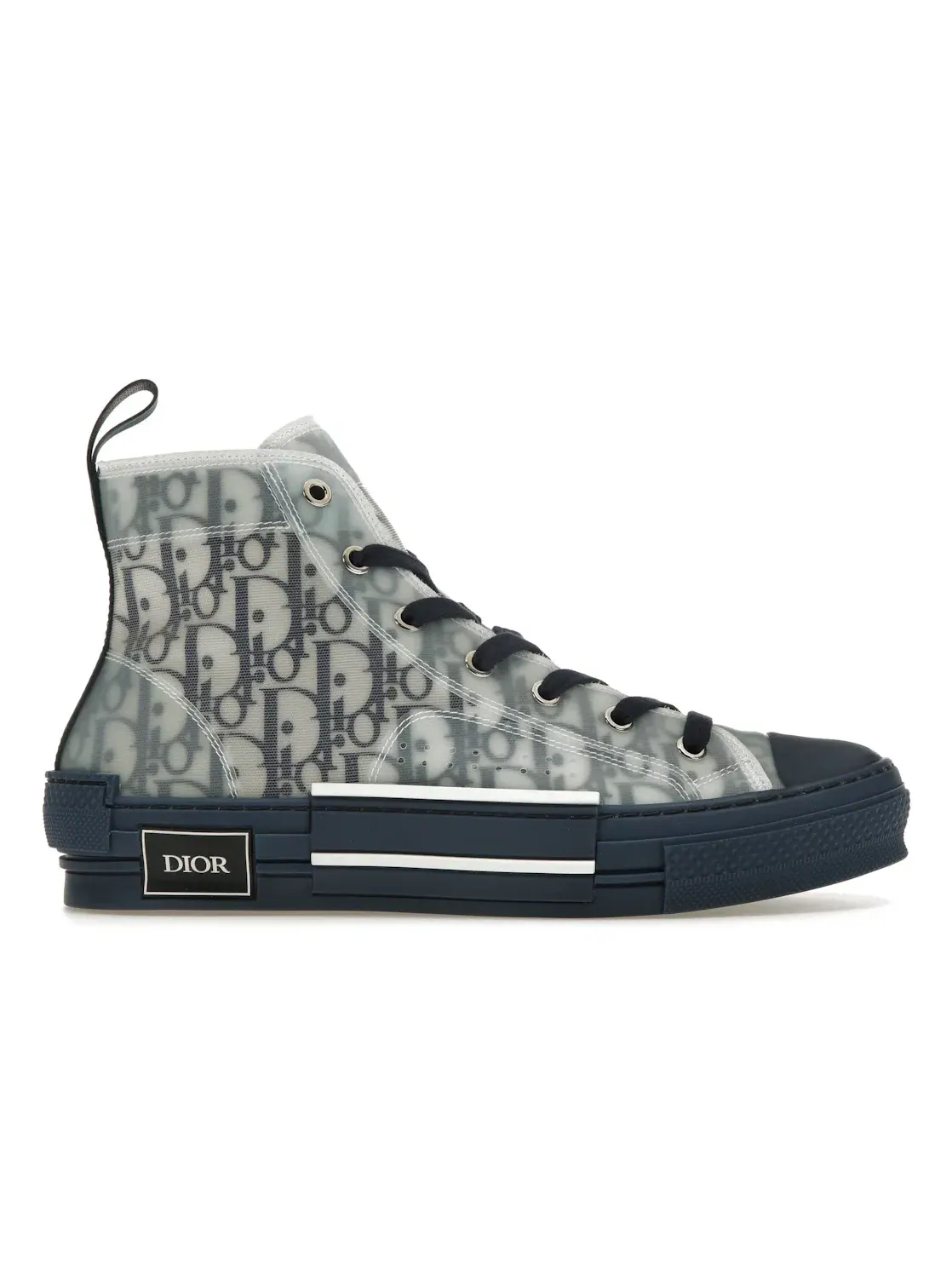 Мужские кроссовки Dior B23 High Top — изображение 1 из 4, синий