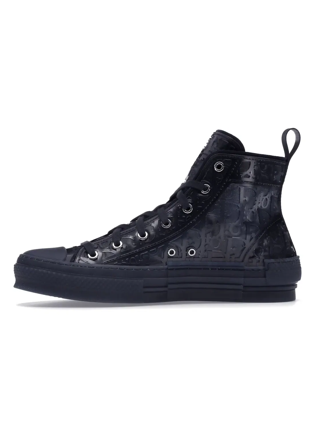 Мужские кроссовки с принтом Dior B23 High Top Dior — изображение 3 из 4, синий