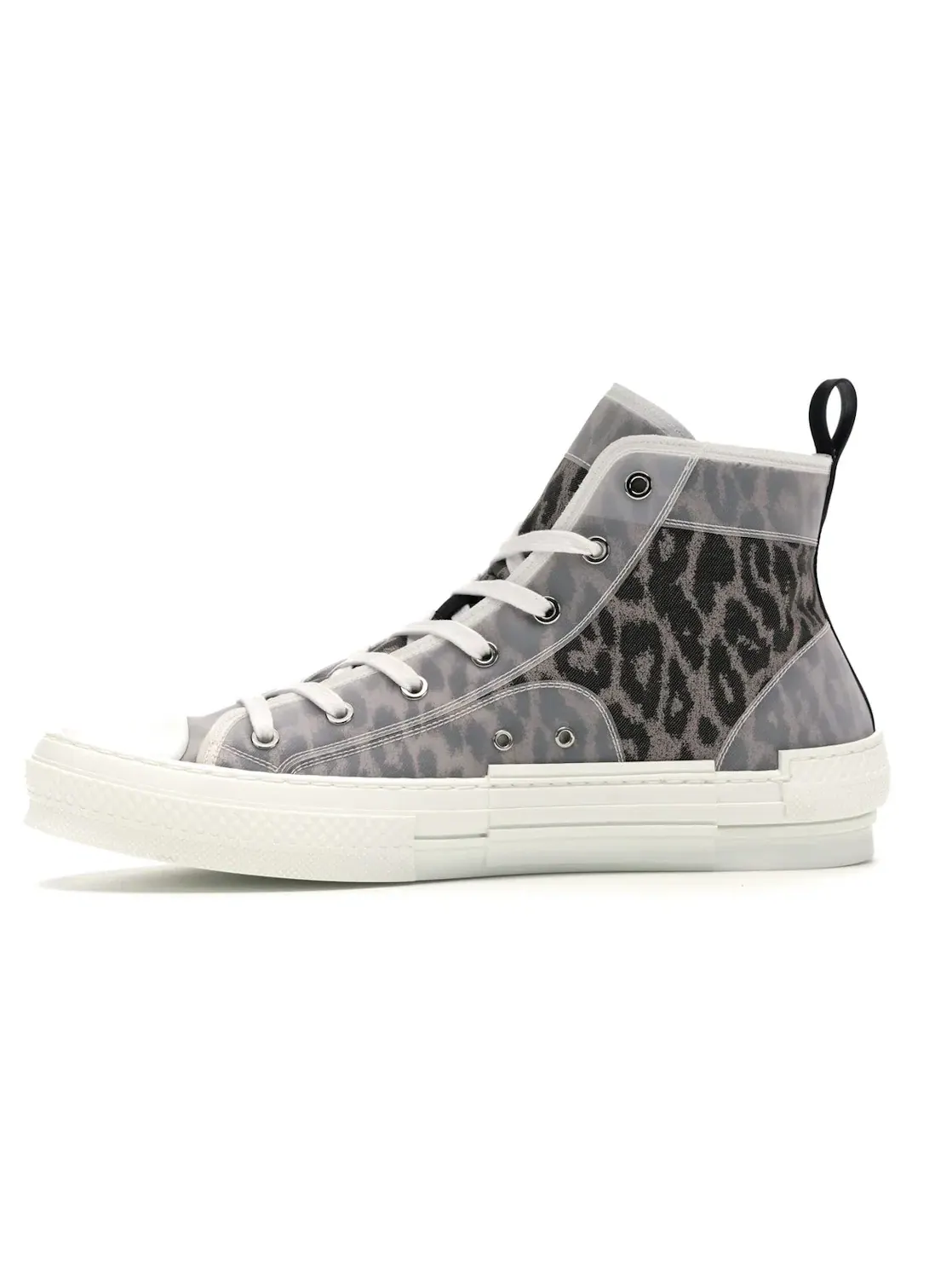 Мужские кроссовки с принтом Dior B23 High Top Dior — изображение 3 из 4, коричневый