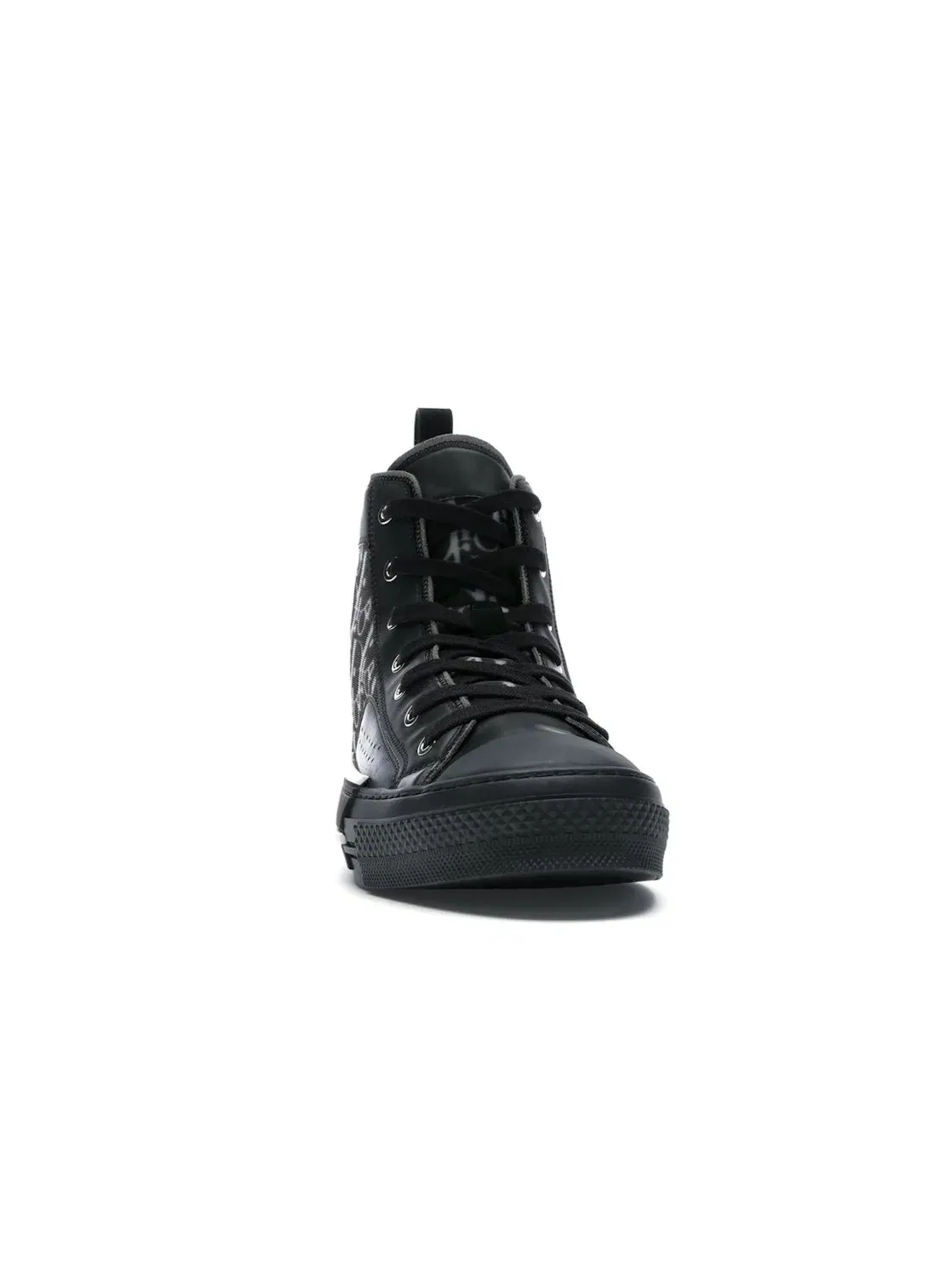 Мужские кроссовки высокие с принтом Dior B23 High Top Dior — изображение 2 из 4, черный