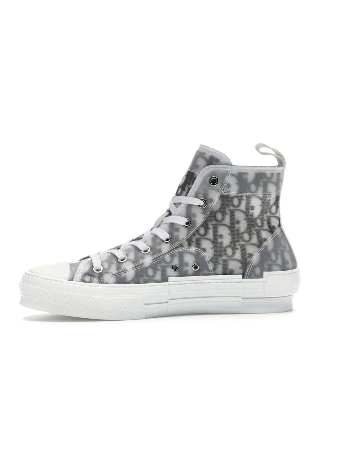 Мужские кроссовки высокие с принтом Dior B23 High Top Dior, Oblique — изображение 3 из 4