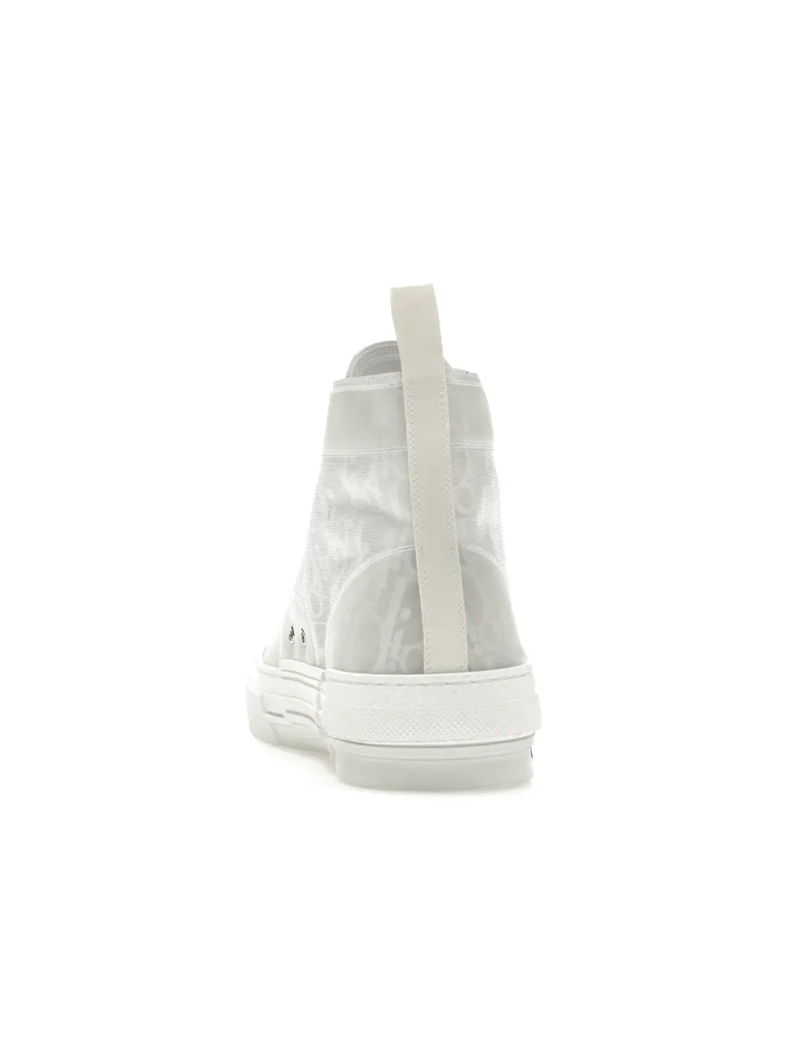 Мужские кроссовки высокие с принтом Dior B23 High Top Dior — изображение 4 из 4, белый