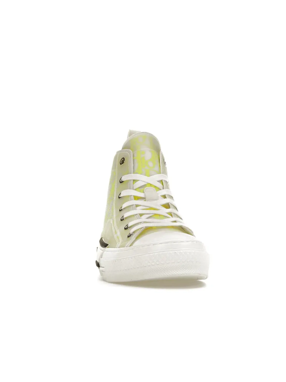 Мужские кроссовки с принтом Dior B23 High Top Dior — изображение 2 из 4, белый/желтый