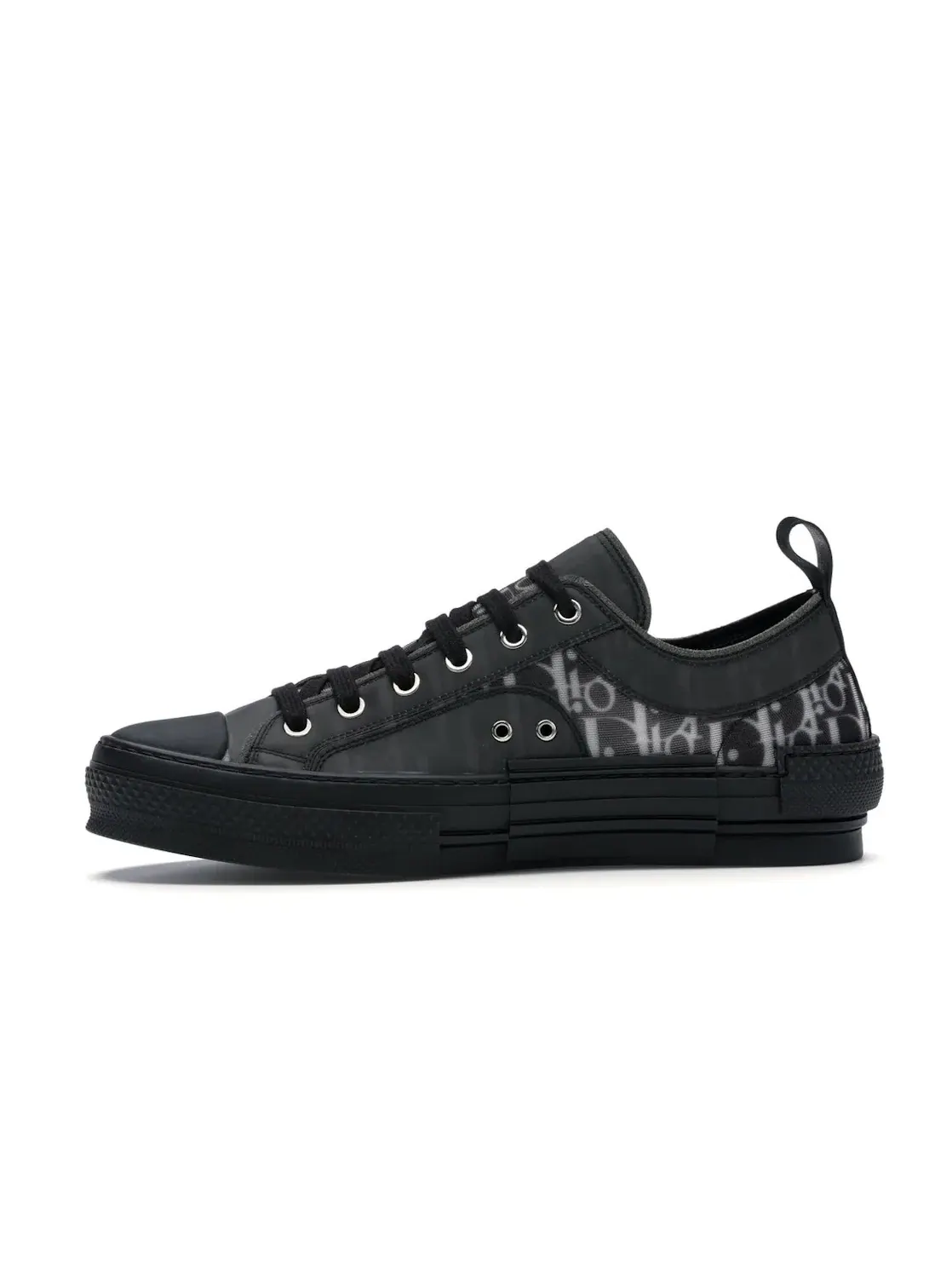 Мужские кроссовки с принтом Dior B23 Low Top Dior — изображение 3 из 4, черный