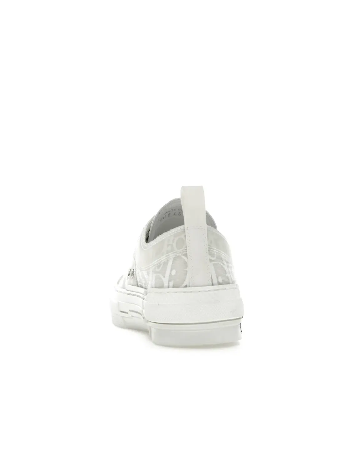 Мужские кроссовки с принтом Dior B23 Low Top Oblique Dior — изображение 4 из 4, белый