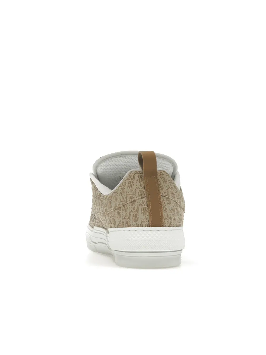 Мужские кеды из жаккарда Dior B23 Skater Low Top Dior — изображение 4 из 4, бежевый белый