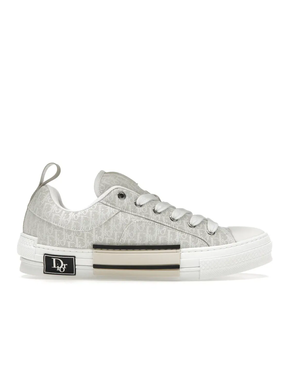 Мужские кроссовки Dior B23 Skater Low Top Dior — изображение 1 из 4, кремовый белый
