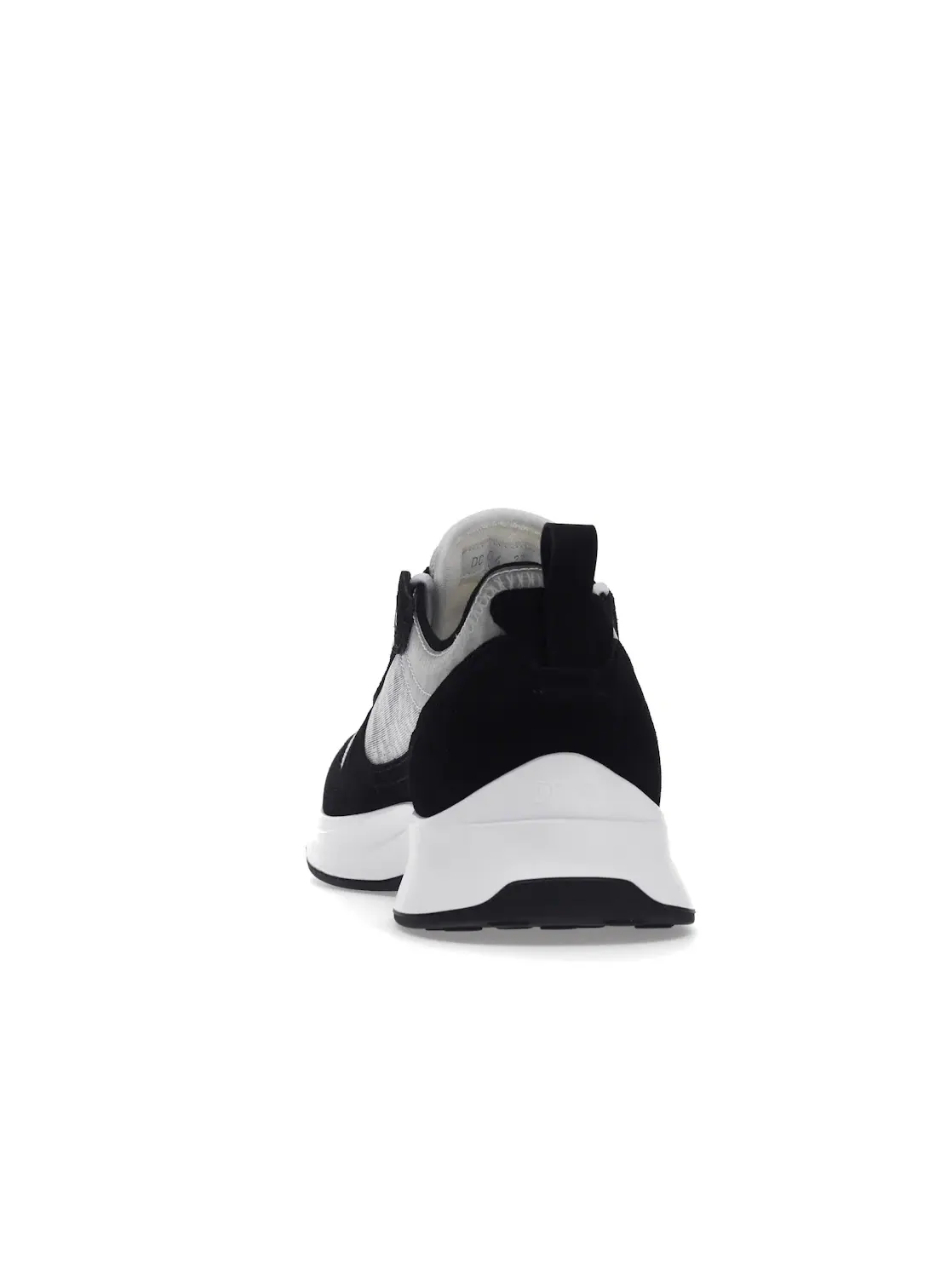 Мужские кроссовки с принтом Dior B25 Oblique Runner Sneaker Dior — изображение 4 из 4, черный