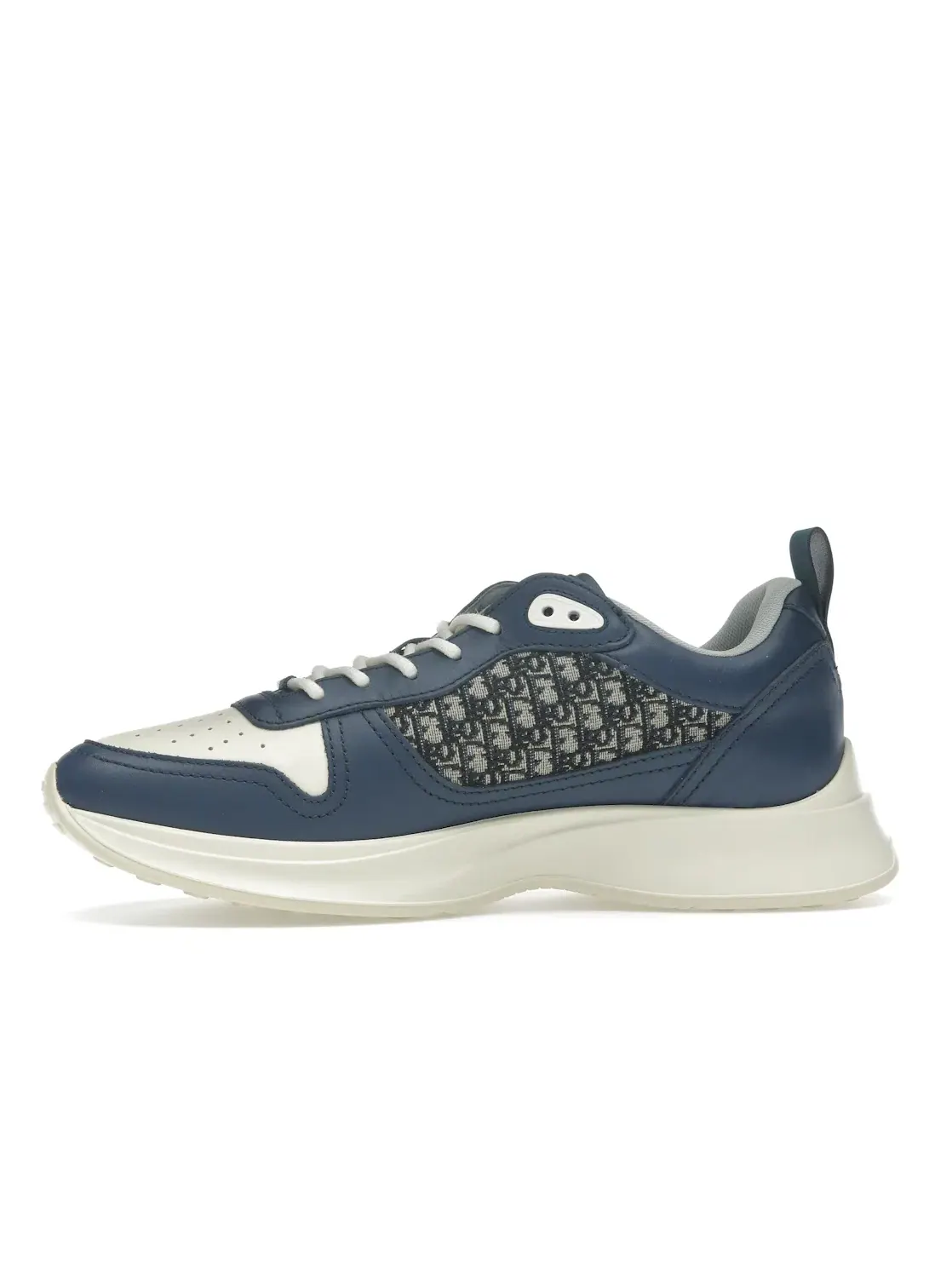 Мужские кроссовки с принтом Dior B25 Runner Dior — изображение 3 из 4, темно-синий синий