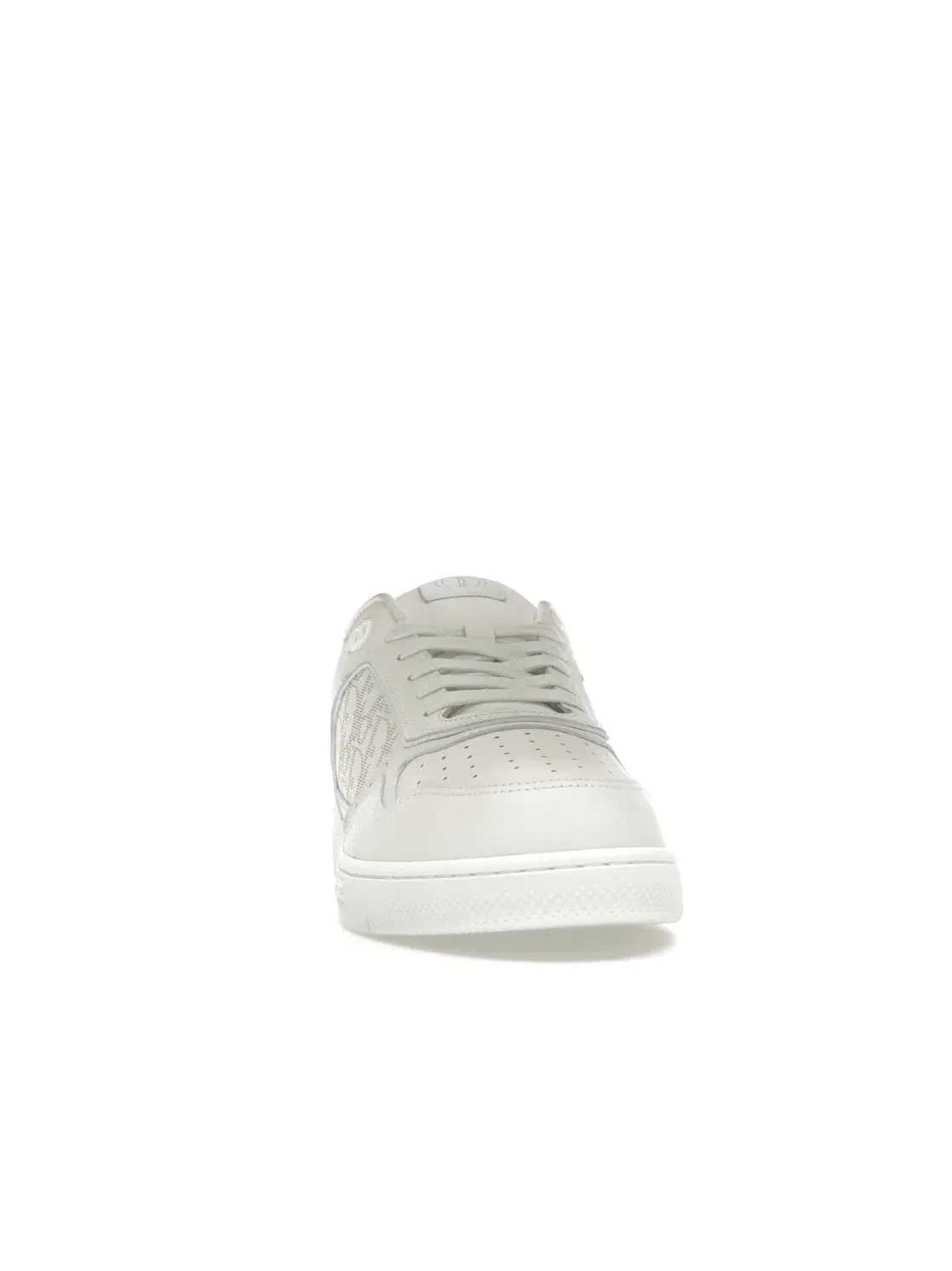 Мужские кроссовки из телячьей кожи Dior B27 Low-Top Dior — изображение 2 из 4, белый серый
