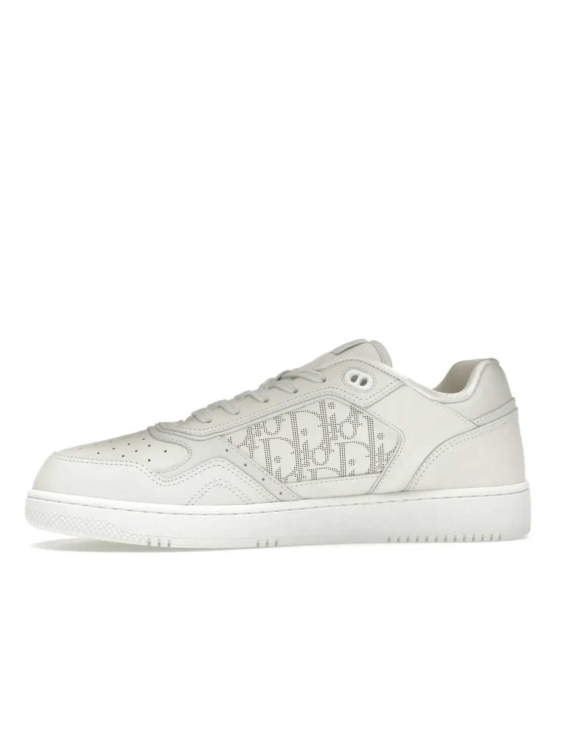 Мужские кроссовки из телячьей кожи Dior B27 Low-Top Dior — изображение 3 из 4, белый серый