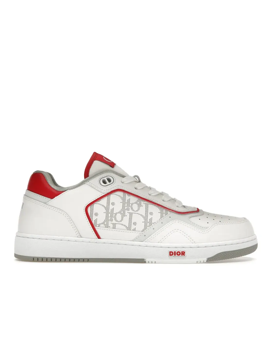 Мужские кроссовки Dior B27 Low White/Red — изображение 1 из 4