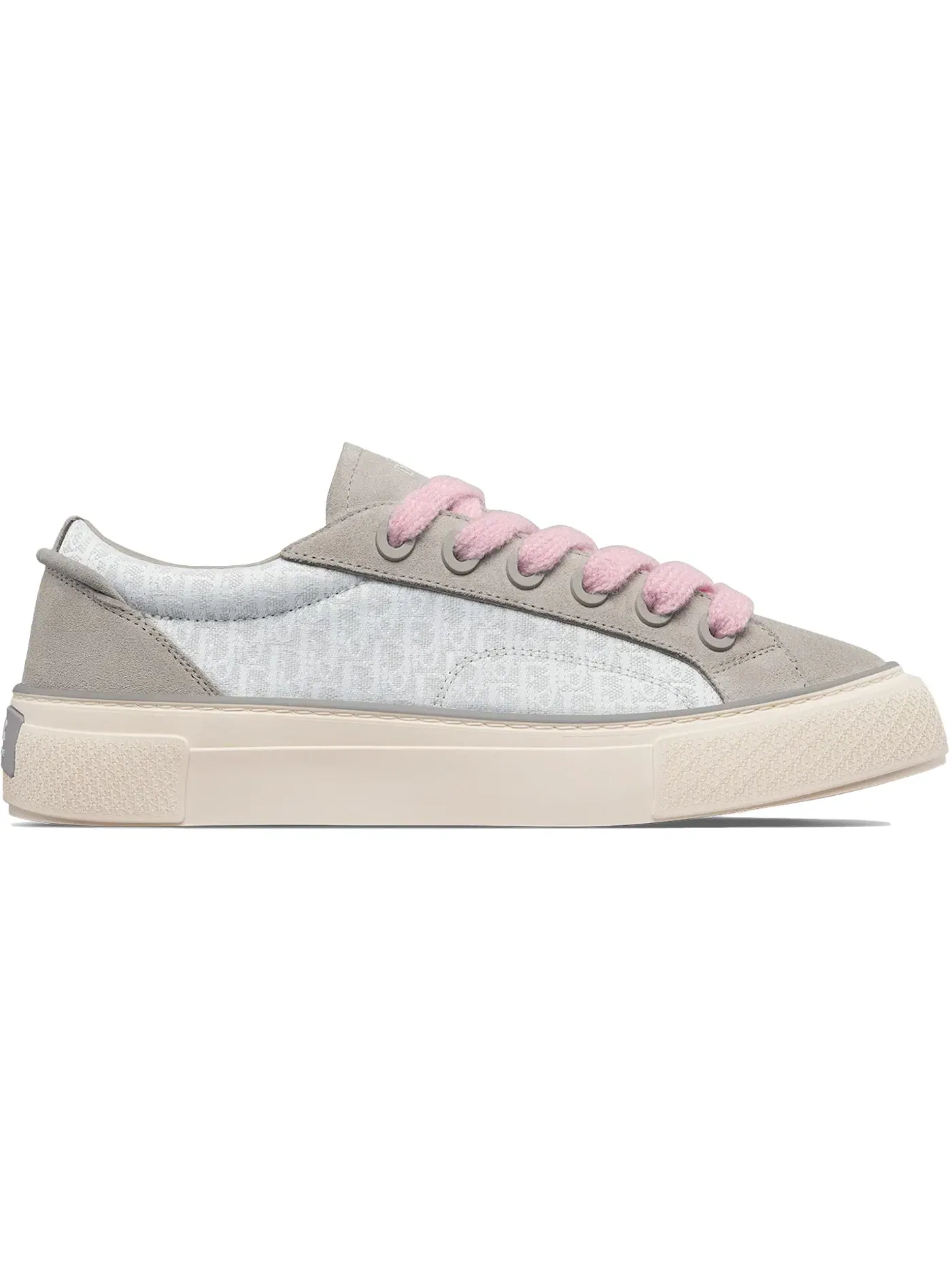 Мужские кроссовки с принтом Dior B33 Sneaker Dior — изображение 1 из 1, серый белый серый
