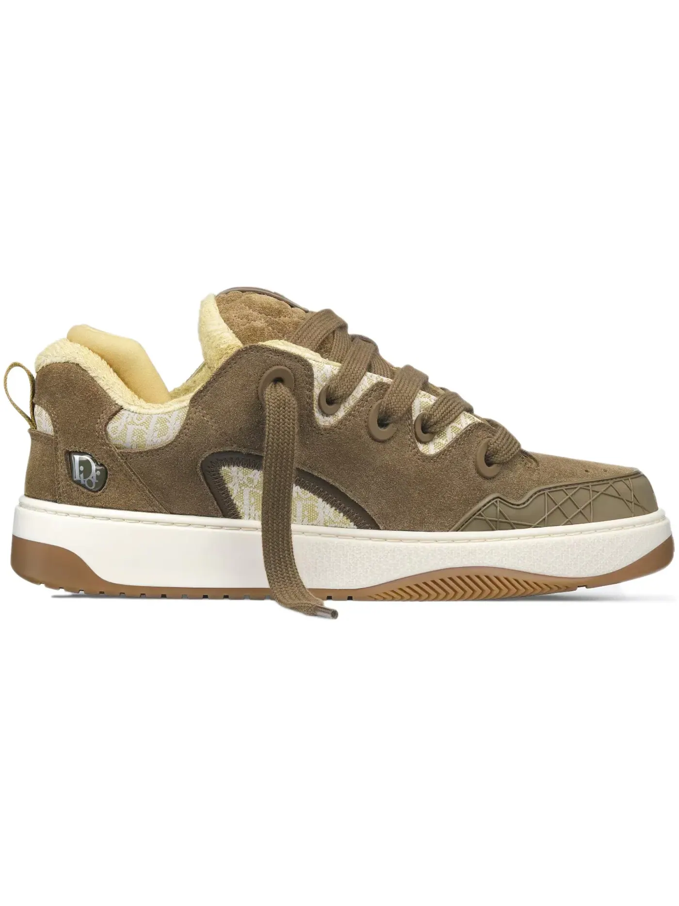Мужские кеды Dior B9S Skater — изображение 1 из 1, хаки/зеленый/бежевый