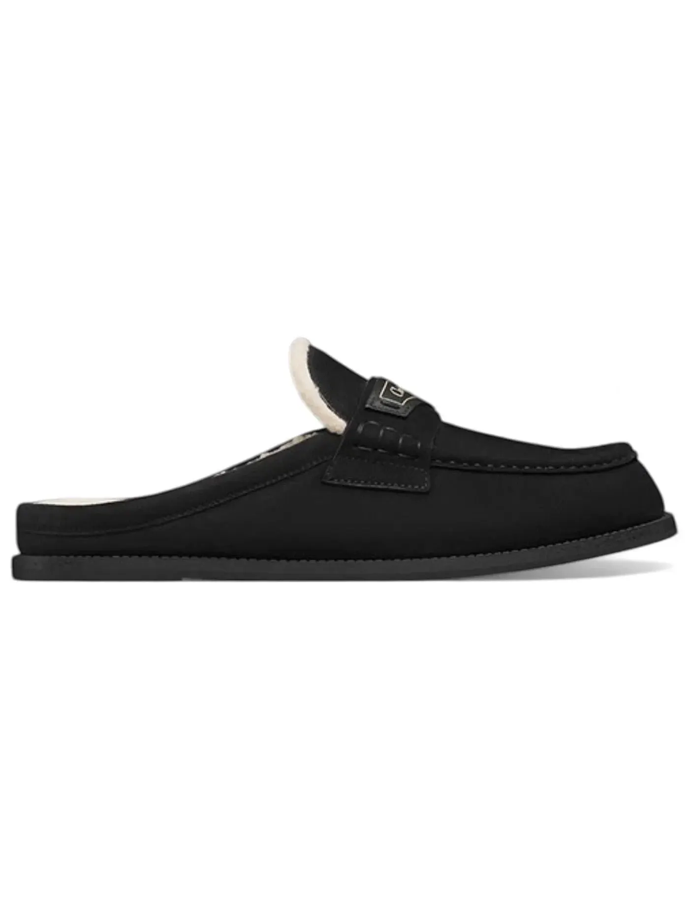Женские шлепанцы с логотипом Dior Boy Mule Dior — изображение 1 из 1, черный