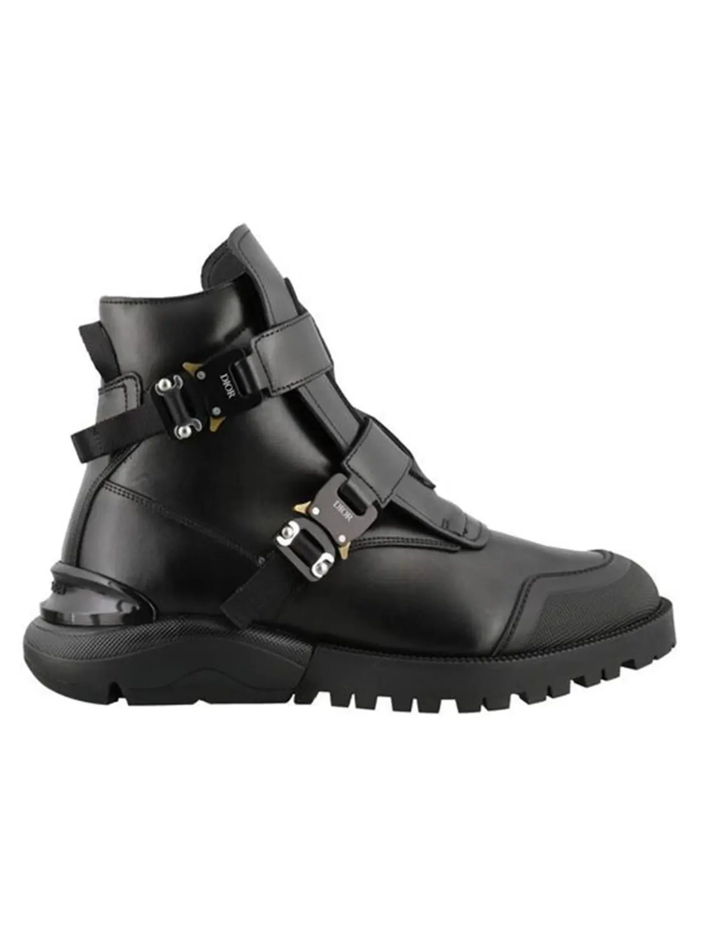 Мужские ботинки Dior Buckle Military Combat Boot