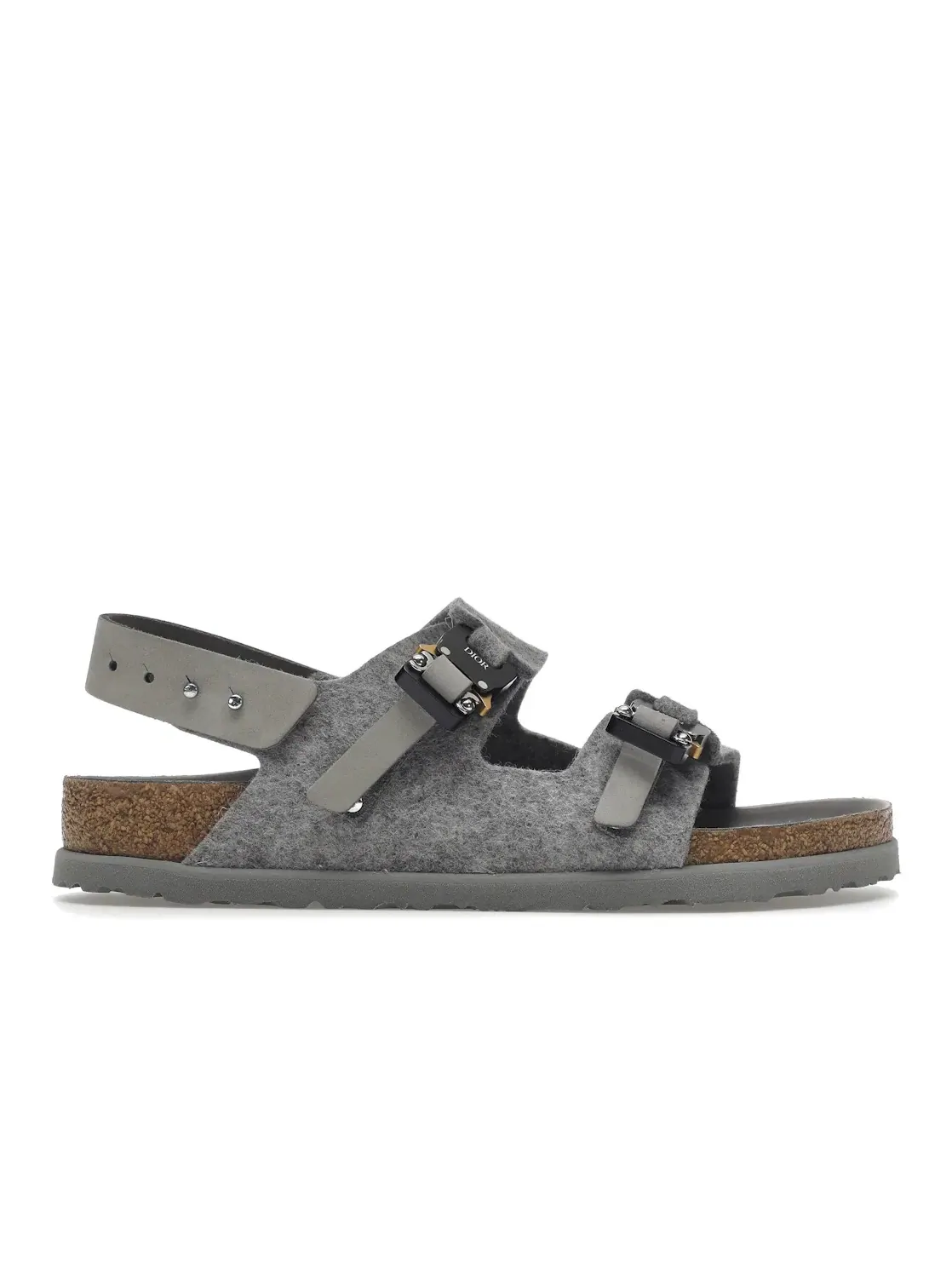 Мужские сандалии-слайды Dior by Birkenstock Dior by Birkenstock — изображение 1 из 4, серый