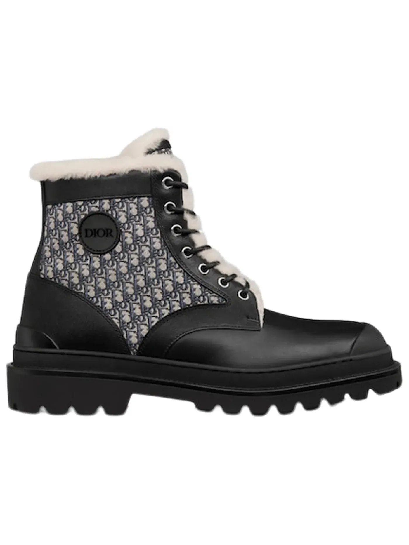 Мужские ботинки с узором Dior Explorer Ankle Boot Dior