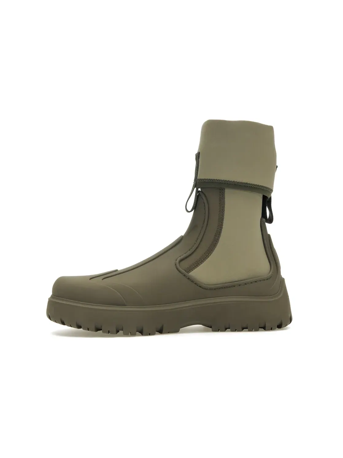 Мужские ботинки с резиновой подошвой Dior Garden Ankle Boot Dior — изображение 3 из 4, хаки/коричневый