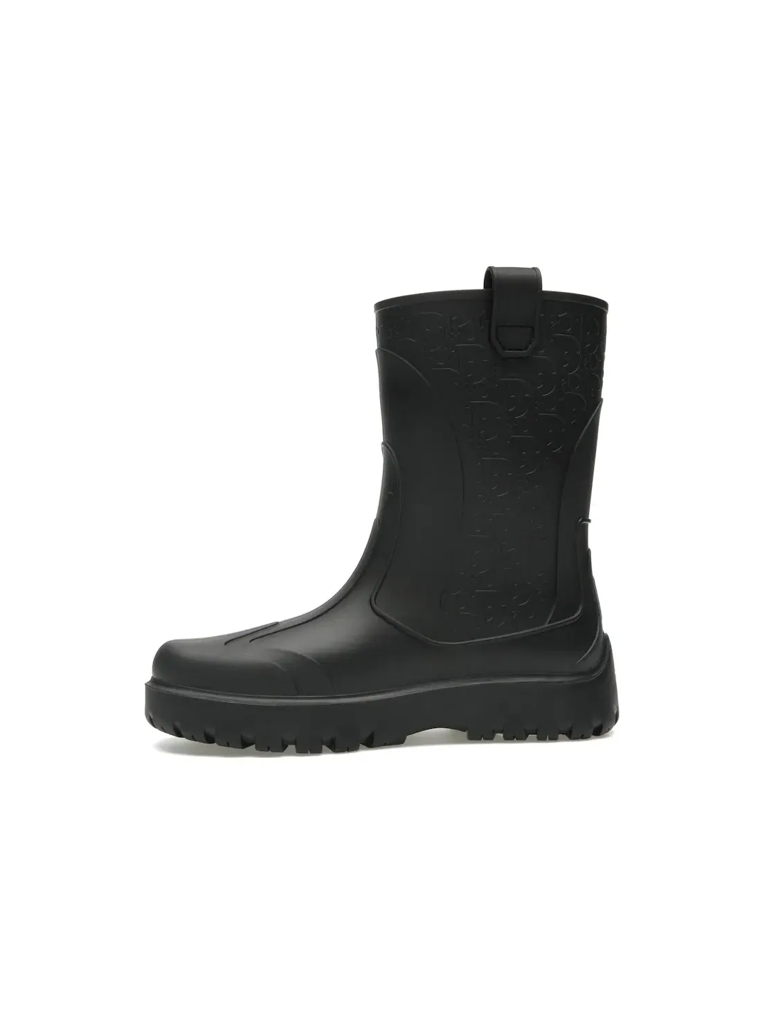 Мужские сапоги Dior Garden Boot Rubber — изображение 3 из 4, черный