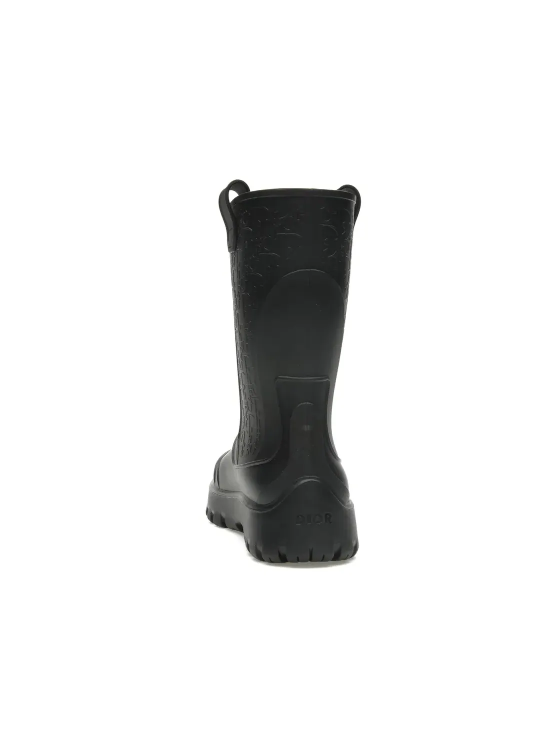 Мужские сапоги Dior Garden Boot Rubber — изображение 4 из 4, черный