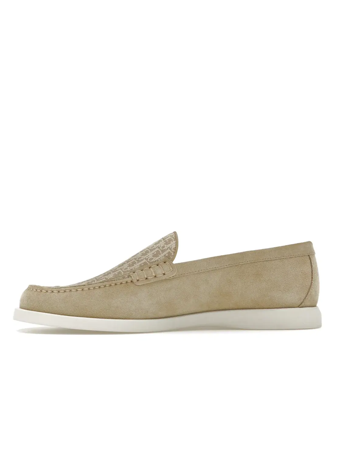 Мужские лоферы замшевые Dior Granville Loafer Dior — изображение 3 из 4, бежевый