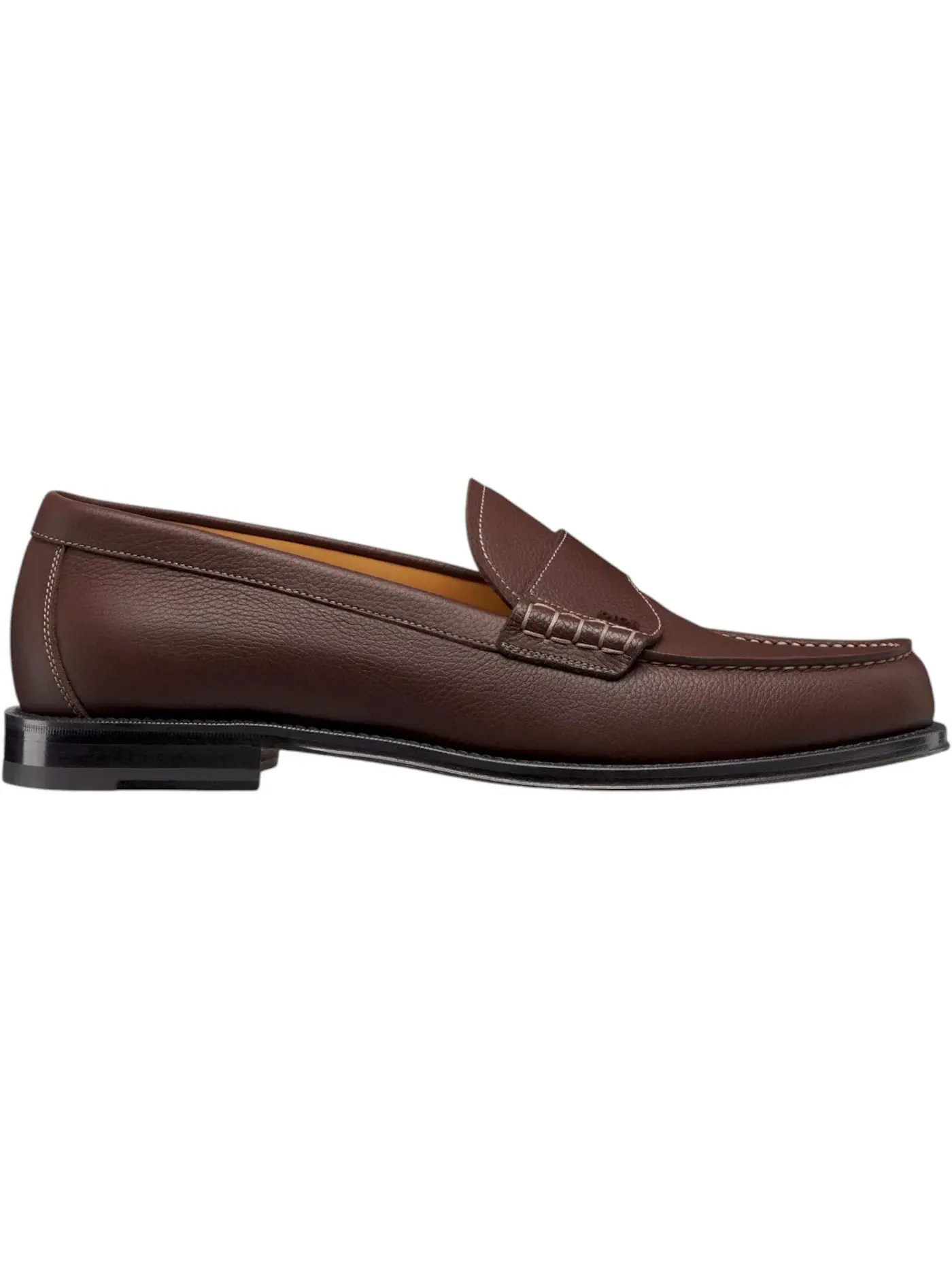 Мужские лоферы с зернистой телячьей кожи Dior Granville Loafer