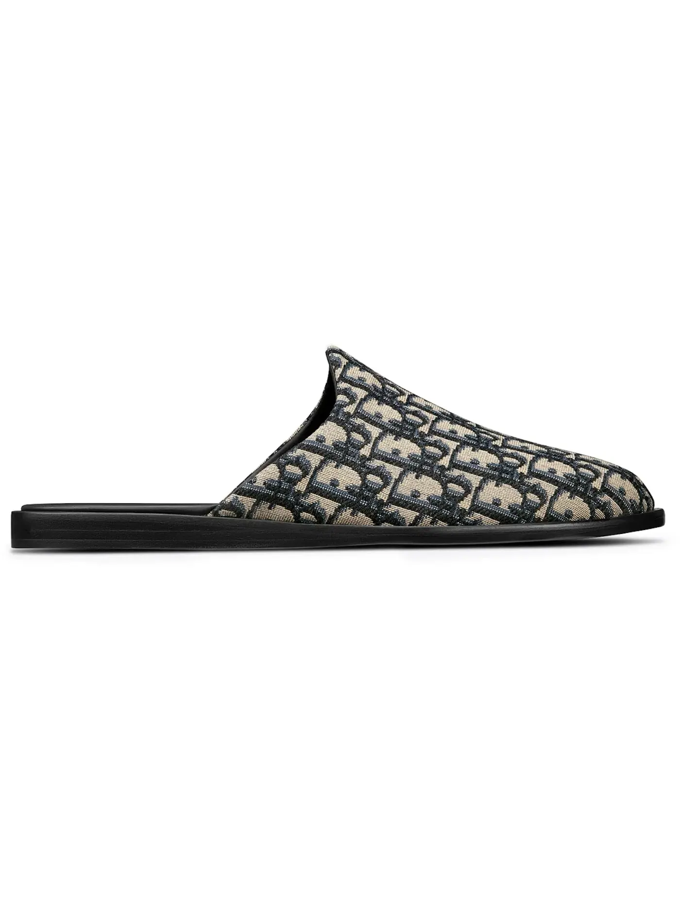Мужские тапочки Dior Indior Mule Dior — изображение 1 из 1, бежевый/черный