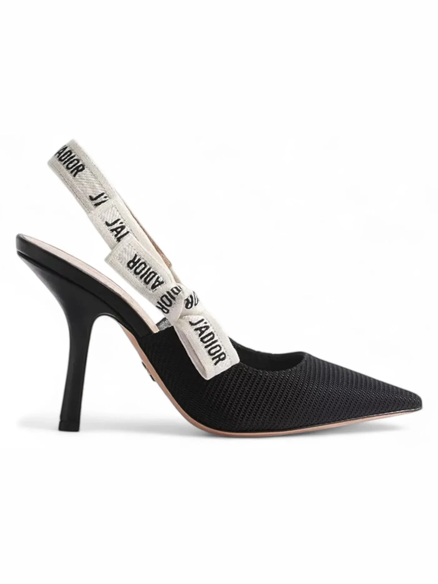 Женские туфли на каблуке с открытой пяткой Dior J'Adior Slingback Pump — изображение 1 из 1, черный